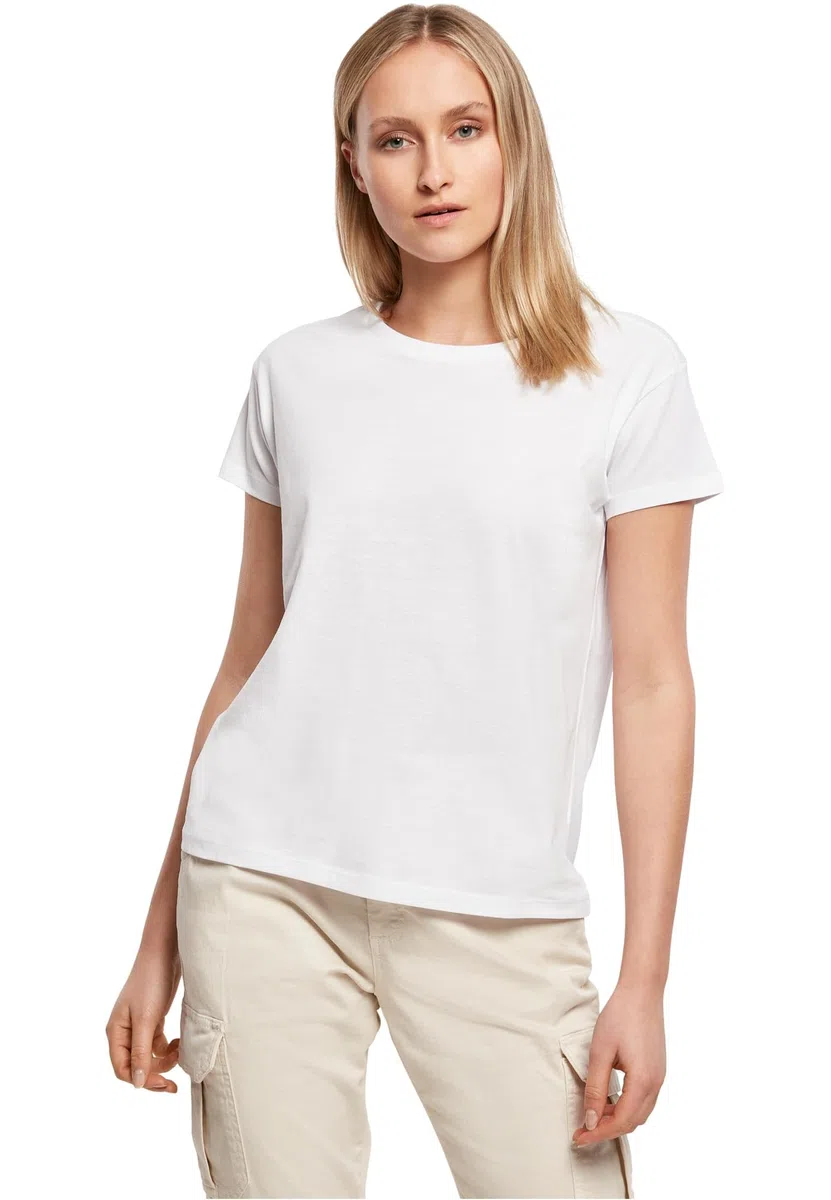 Build Your Brand By052-ladies Box Tee Camiseta Mujer Pack de 1