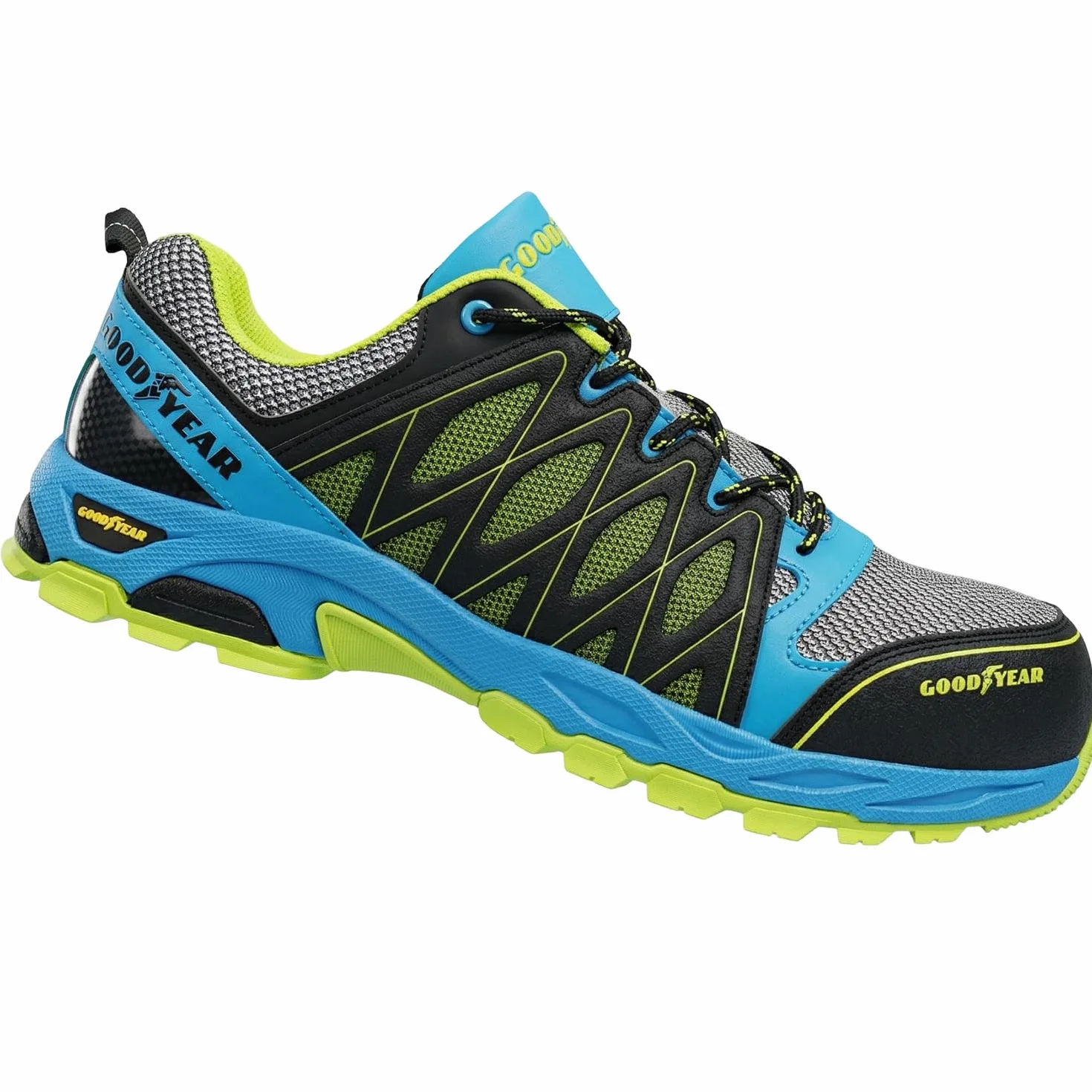 Goodyear GYSHU1503 - Zapatillas de seguridad para hombre, Multicolor, 41 EU (7 UK)
