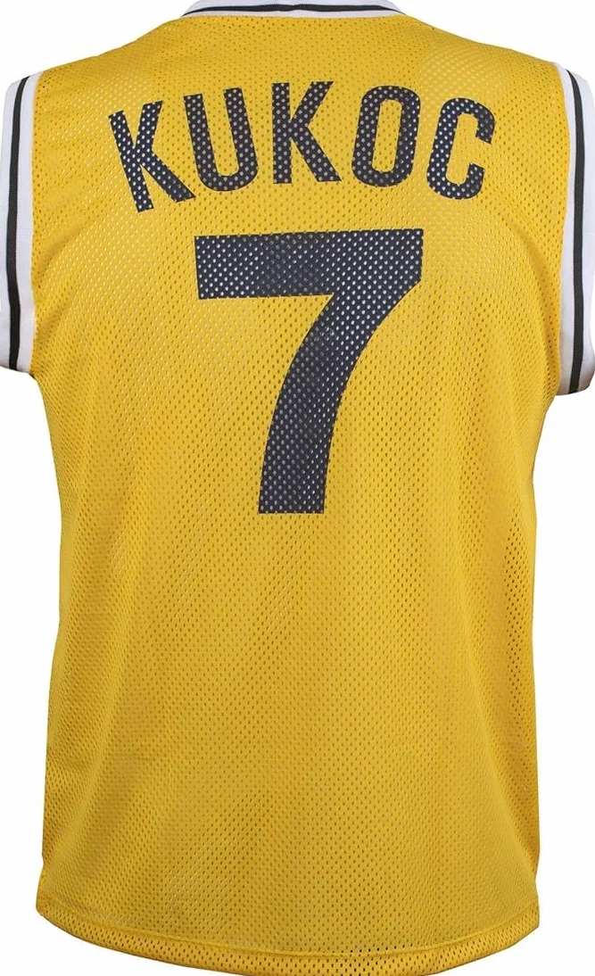 Camiseta croata Toni Kukoc KK Split Jugoplastika Pop 84 Retro Basketball Play 7