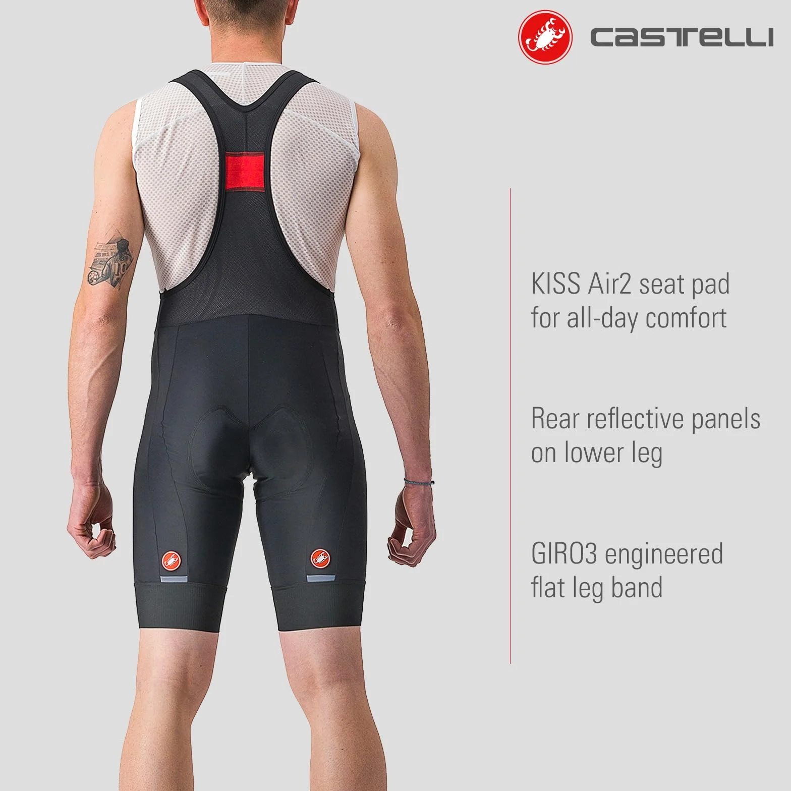 CASTELLI Entrata 2 Bibshort Shorts Hombre