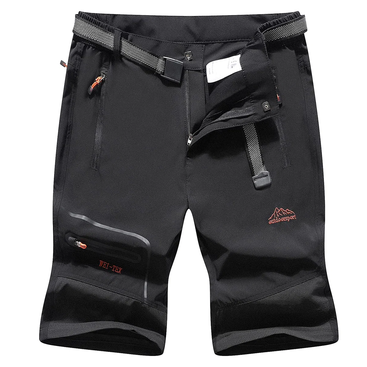 BenBoy Pantalones Trekking Trabajo Impermeables Convertible Hombre Pantalones Cortos Montaña Escalada Senderismo Secado Transpirable Rápido Ligero Pantalon Aire Libre