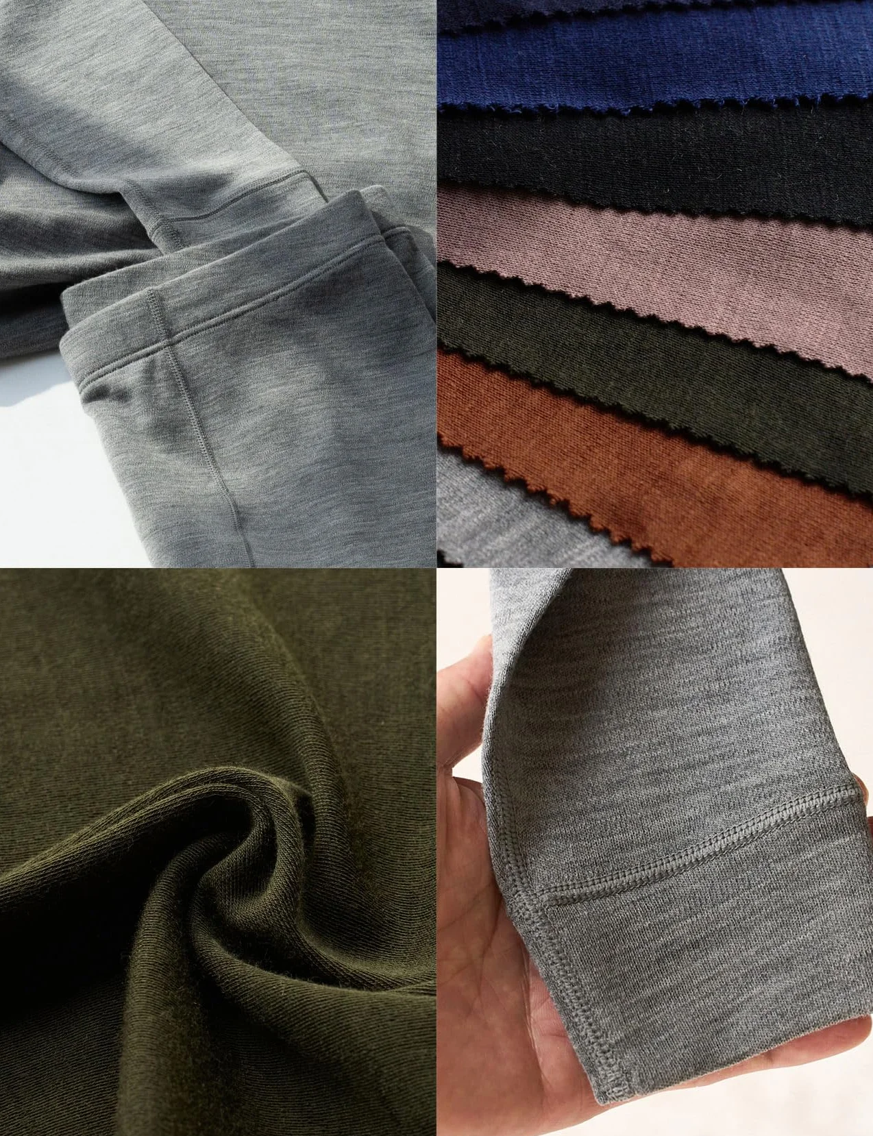 LAPASA Conjunto Térmico Ligero 100% Lana Merino para Mujer Capa Base Transpirable Ropa Interior Larga Ligero & Cálido L58/L91