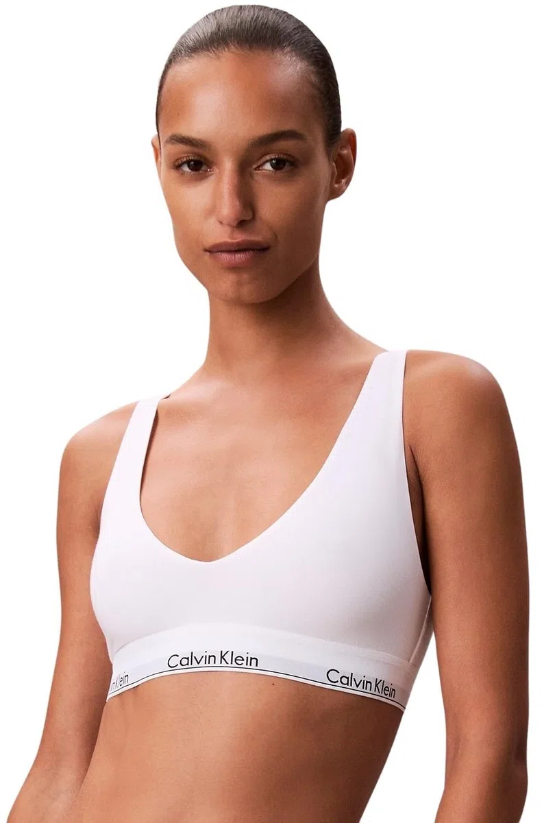 Calvin Klein Unlined Traingle Scoop Back Lv00qf8576 Triángulo Mujer