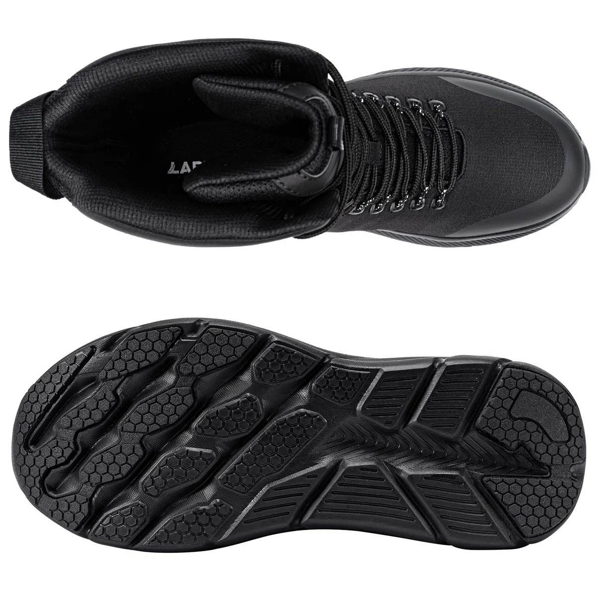 LARNMERN Botas de Trabajo Tácticas para Hombre 6-8 pulgadas