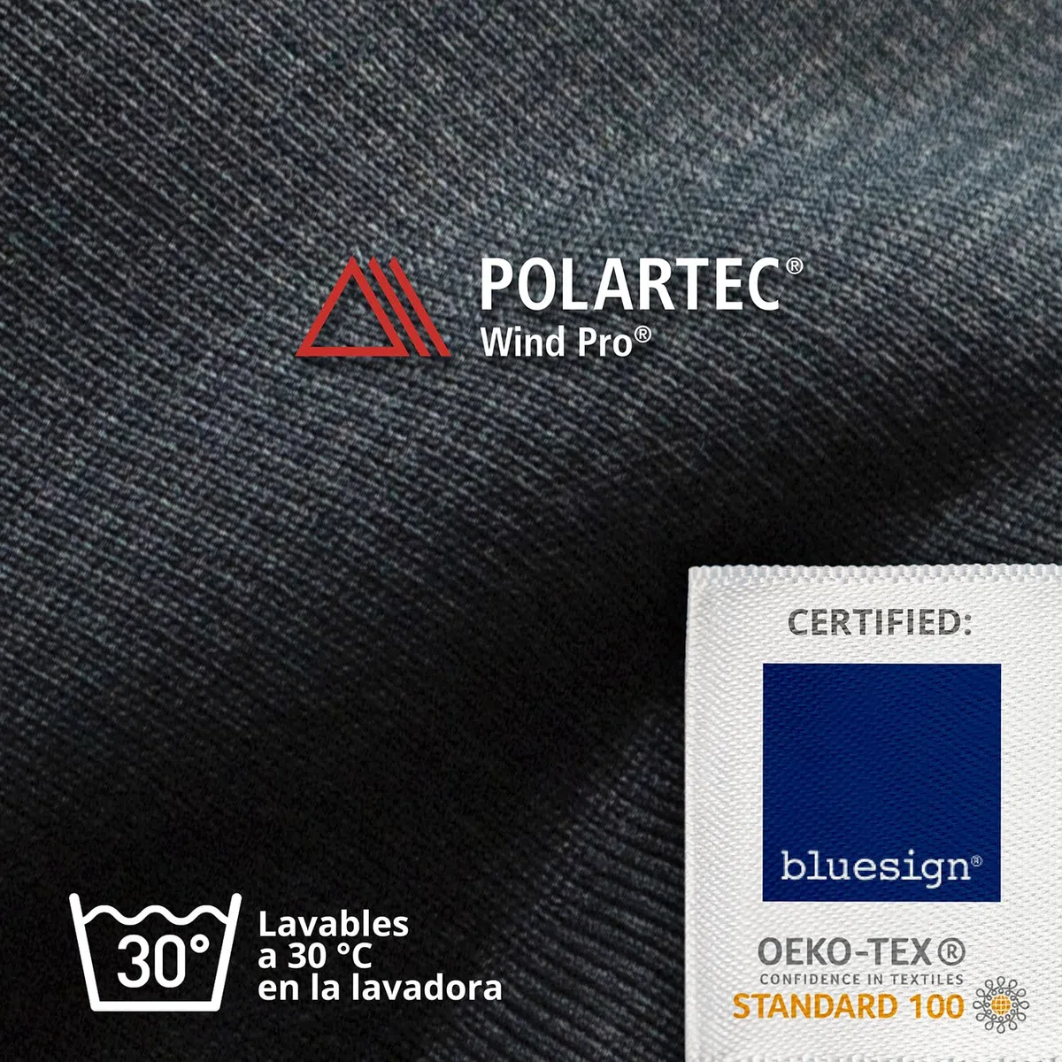 THE HEAT COMPANY – Wind Pro Liner Guantes Resistentes al Viento Guantes tactiles - Mujer y Hombre - Guantes Deporte: Guantes cálidos de Invierno para Ciclismo y Correr