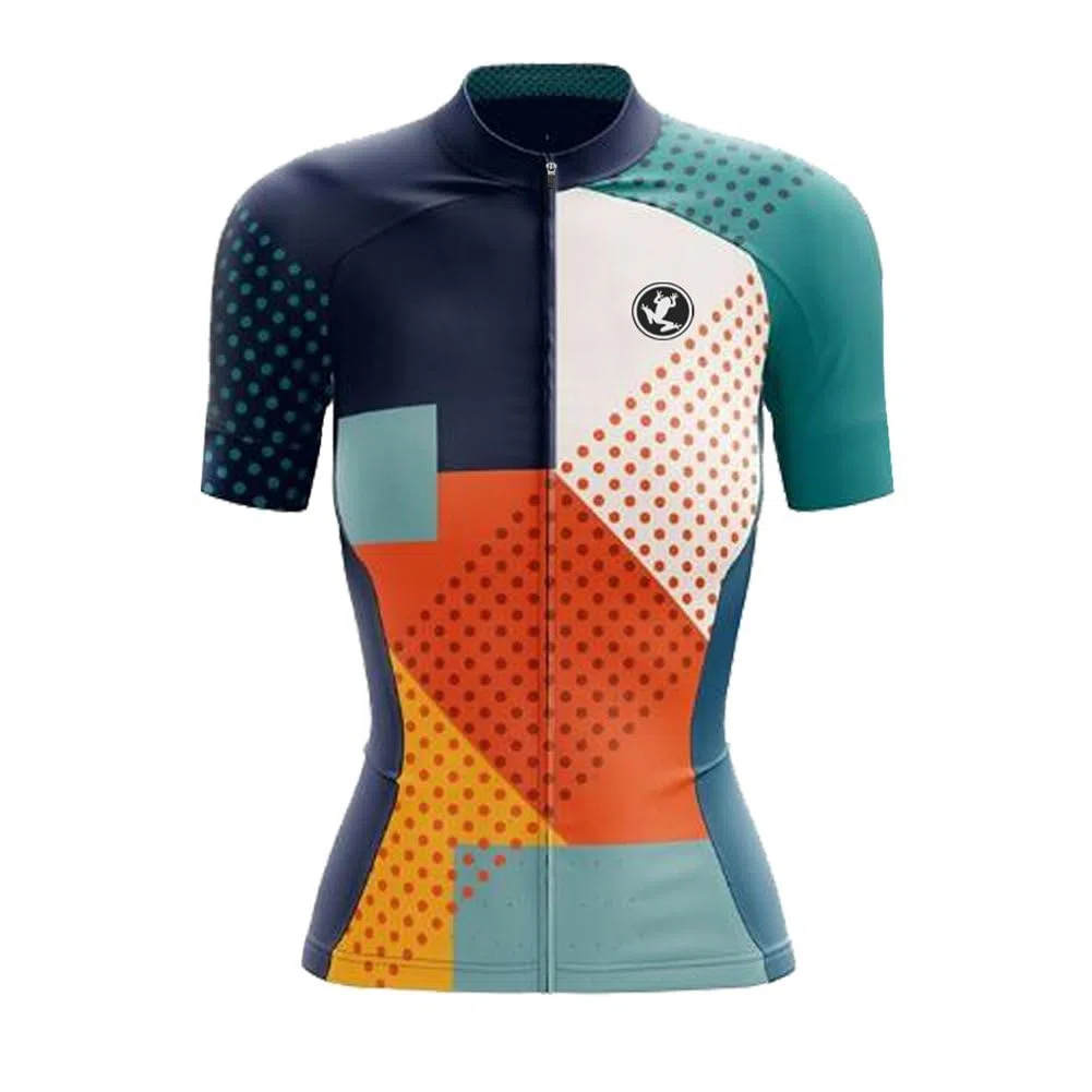 UGLY FROG hu Manga Corta Jersey de Ciclo Bici del Camino para Mujer, Conjunto Ropa Al Aire Libre Transpiración para La Bicicleta