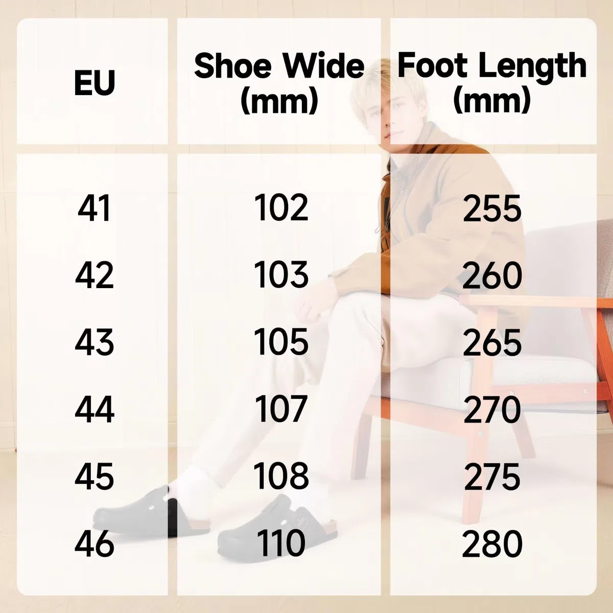 Zuecos y Mules para Hombre Pantuflas con Plantilla de Corcho Cerradas Hombre Mules 41-46 EU