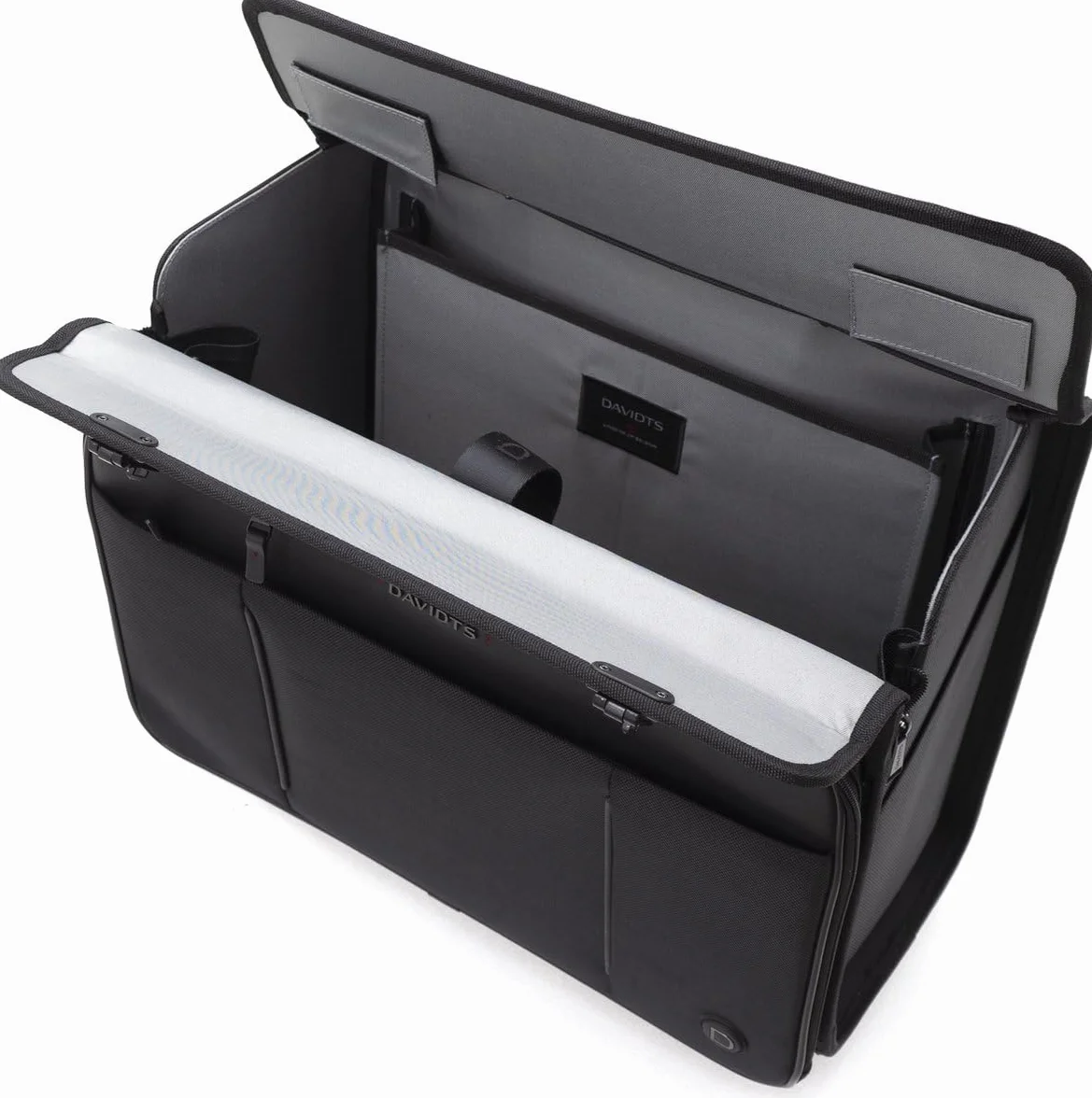 Davidt's DAVIDTS 263113 - Funda para piloto con ruedas, color negro, Negro , Trolley Modell 1, Funda piloto
