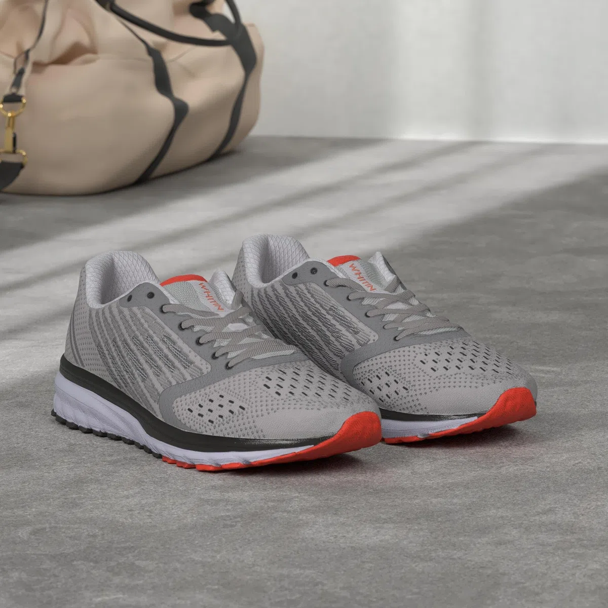 WHITIN Zapatillas de Deporte Hombres Mujer Running Zapatos para Correr Gimnasio Sneakers Deportivas Tamaño 36-47
