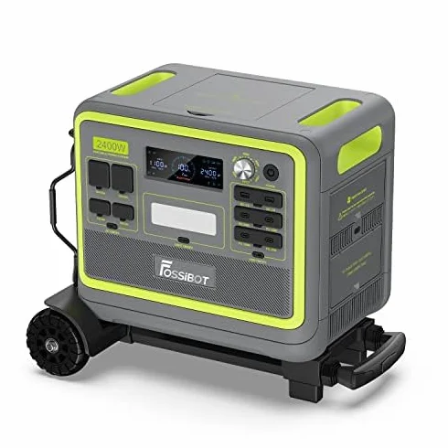 FOSSiBOT F2400 - Carro Plegable con Ruedas, Ligero, Compacto, de Carga, para Viajar, Acampar y Desplazarse