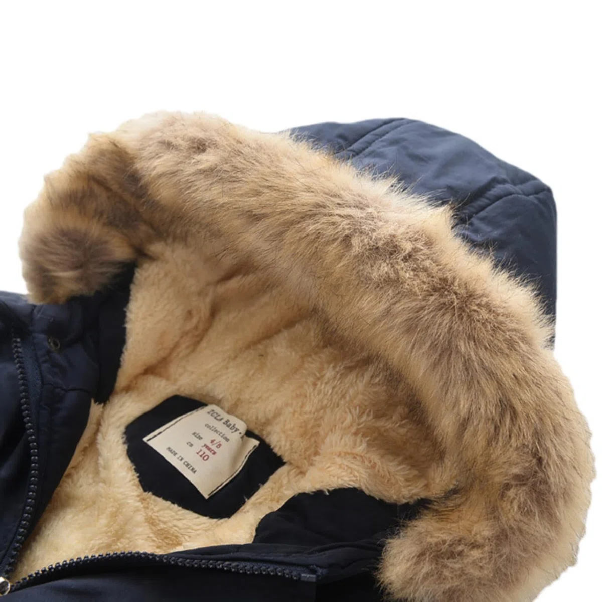 amropi Niño Invierno Chaqueta con Capucha Abrigos Forro Polar Parka Cálido Jacket por 3-11 años