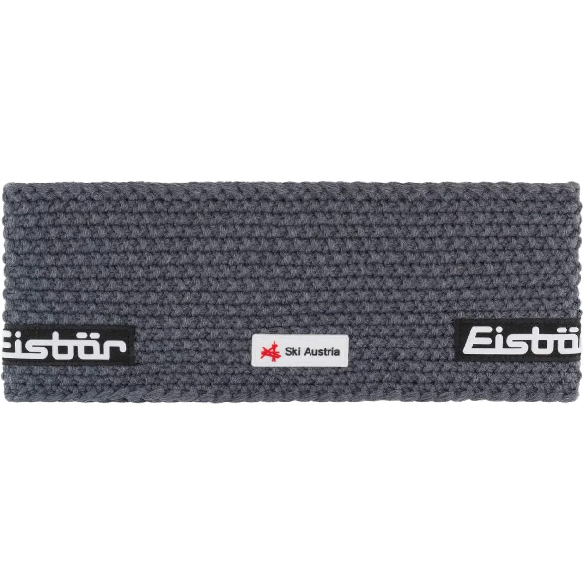 Eisbär Jamies Ski Austria - Cinta para la cabeza, gris, 1 stück (1er Pack)