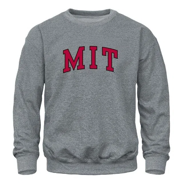 Instituto de Tecnología de Massachusetts (mit) producto oficial de arco Logo sudadera, Gris