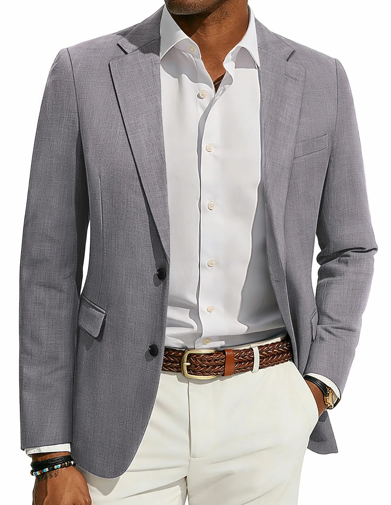 PJ PAUL JONES Blazers Smart Blazer para hombre, abrigos casuales de negocios y deportes