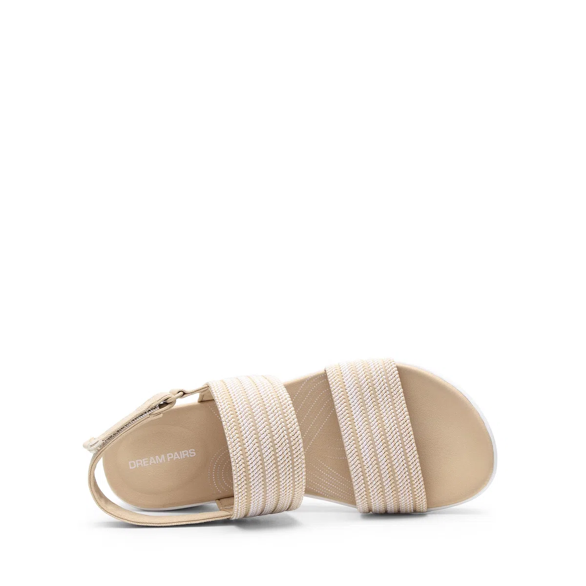 DREAM PAIRS Sandalias Deportivas Planos Mujer Zapatos de Tacón Cuña con Suela Ligera EVA