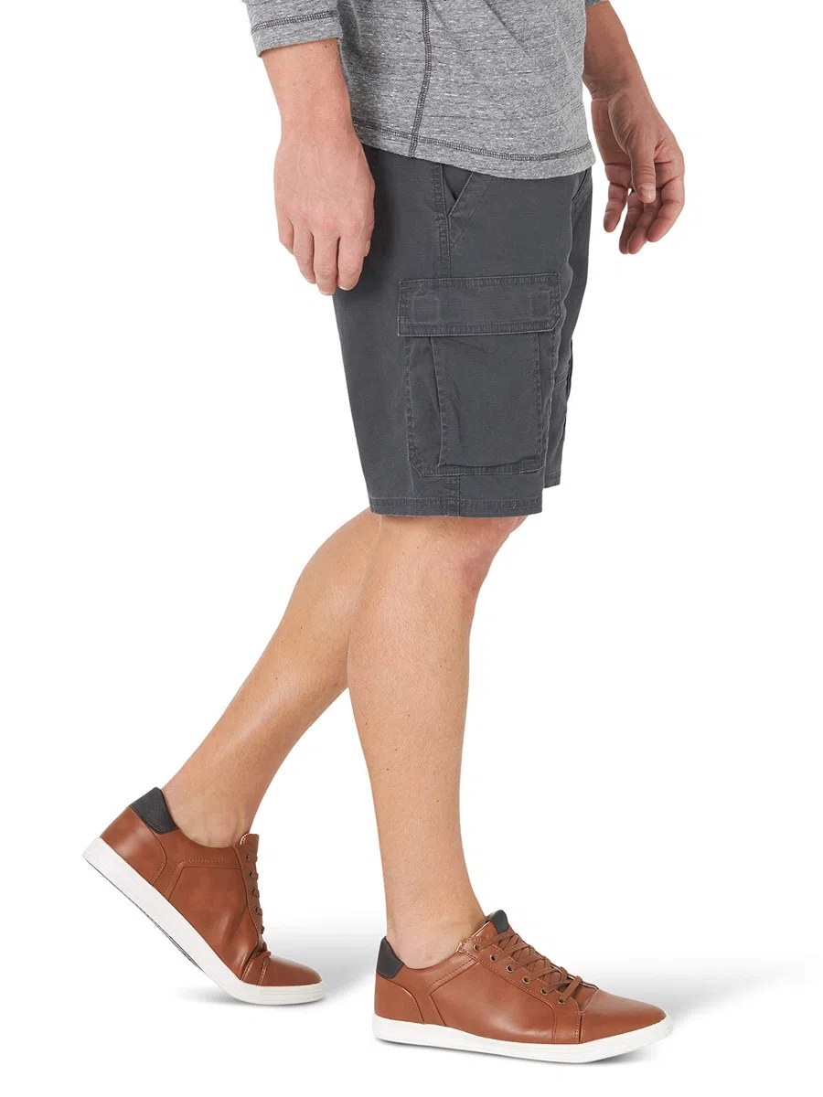 Wrangler Authentics Big & Tall Classic Relaxed Fit Stretch Cargo Short - Pantalones Cortos Cargo clásicos, de Corte Relajado, elásticos Hombre