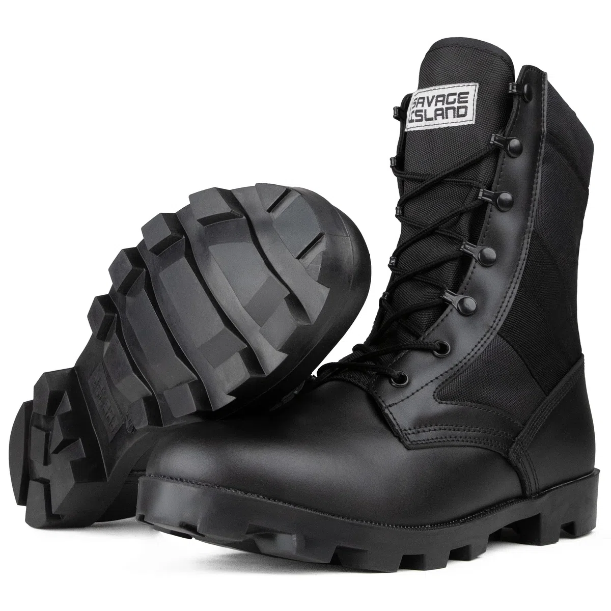 Savage Island Combate Ejército Botas Militares