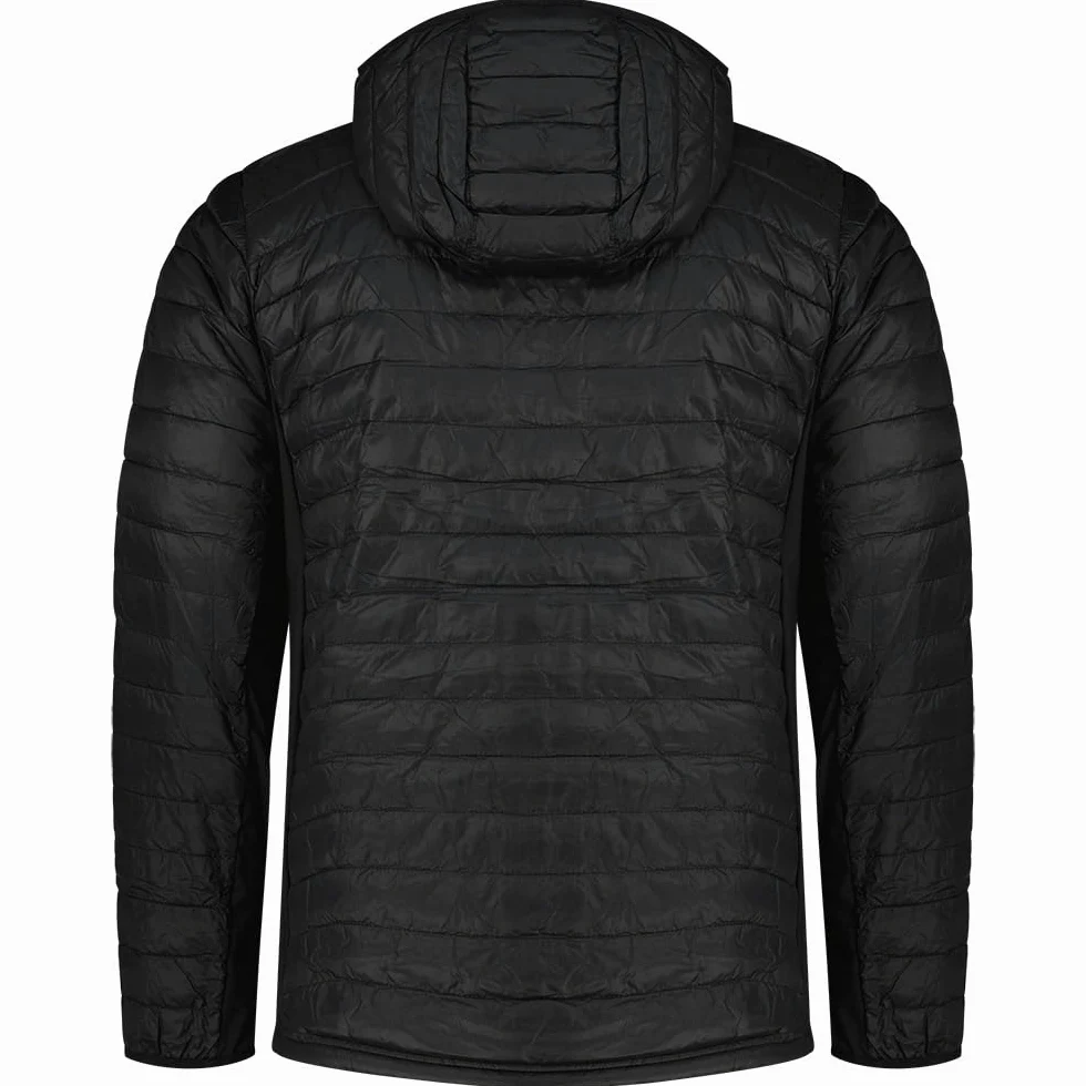 Columbia Powder Pass Hybrid Hooded Jacket, Chaqueta Acolchada Con Capucha para Hombre