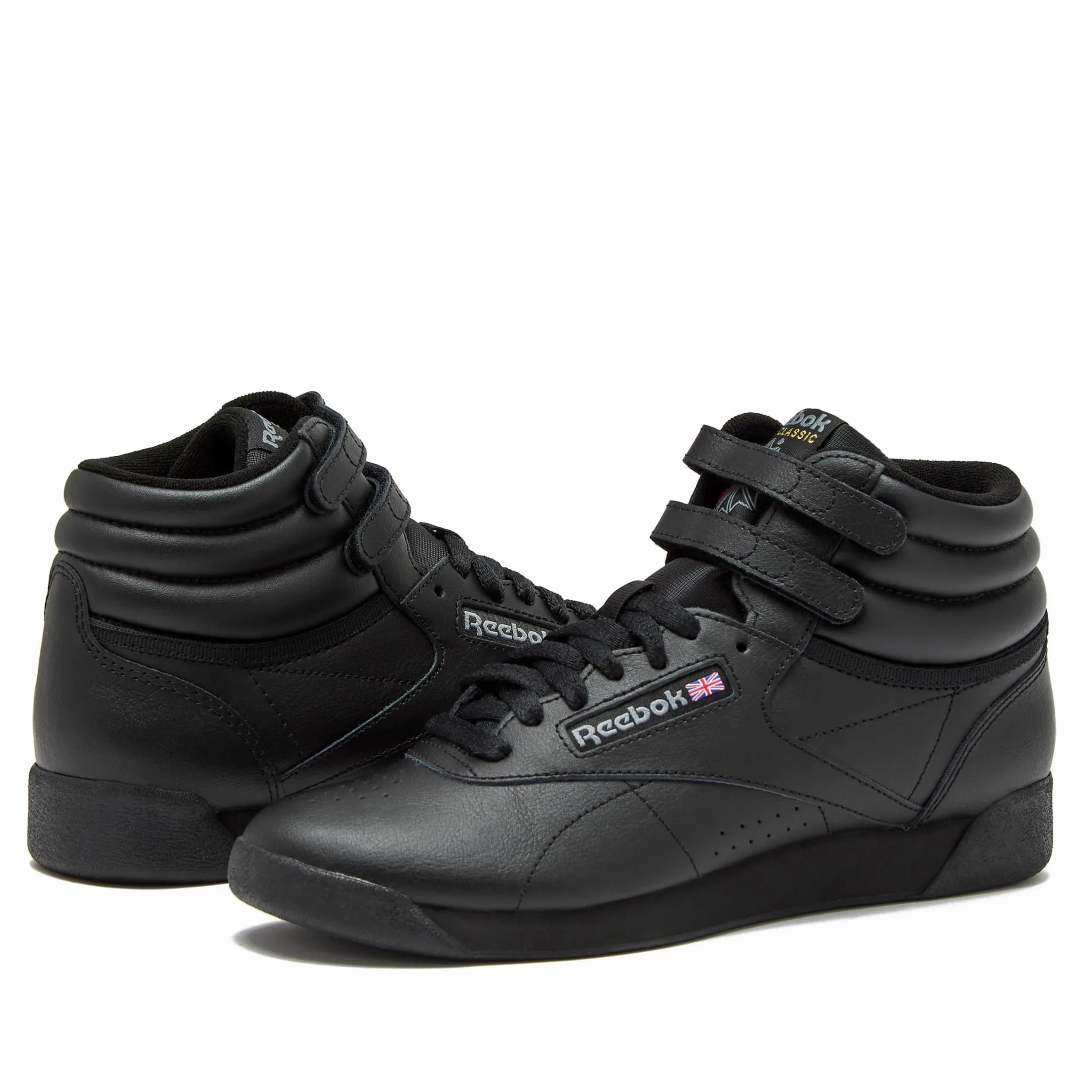 Reebok Freestyle Hi High Top Sneakers For Women, Black Or White Basketball and Tennis Shoes Womens Size 5-12 ZapatillasMujer