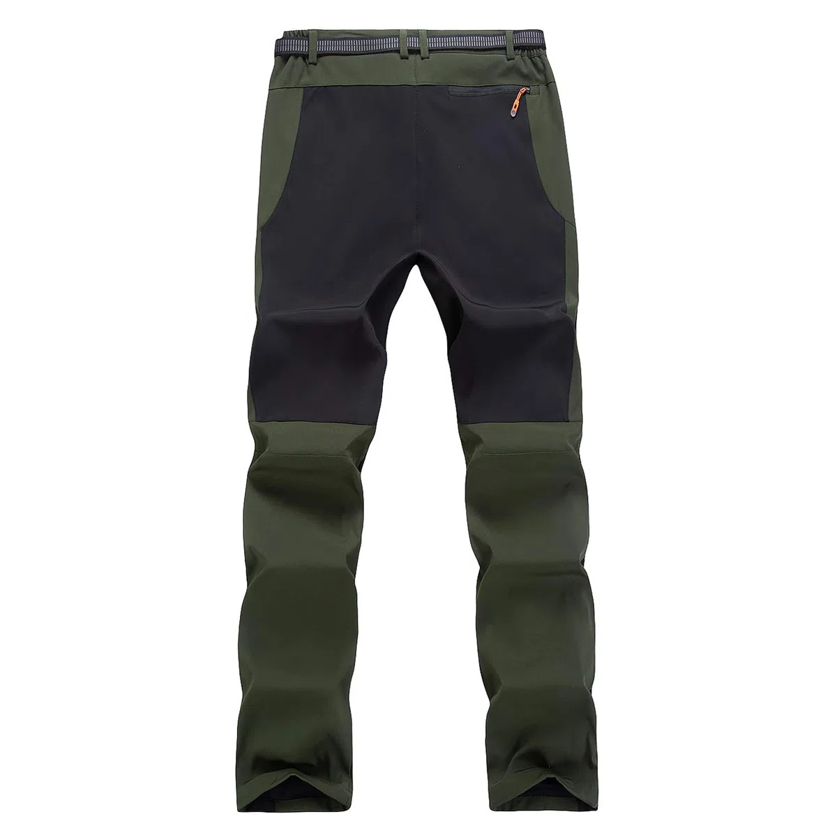 para los Hombres al Aire Libre Pantalones de Senderismo Peso Ligero Resistente al Agua Caminando Caza con Cinturón