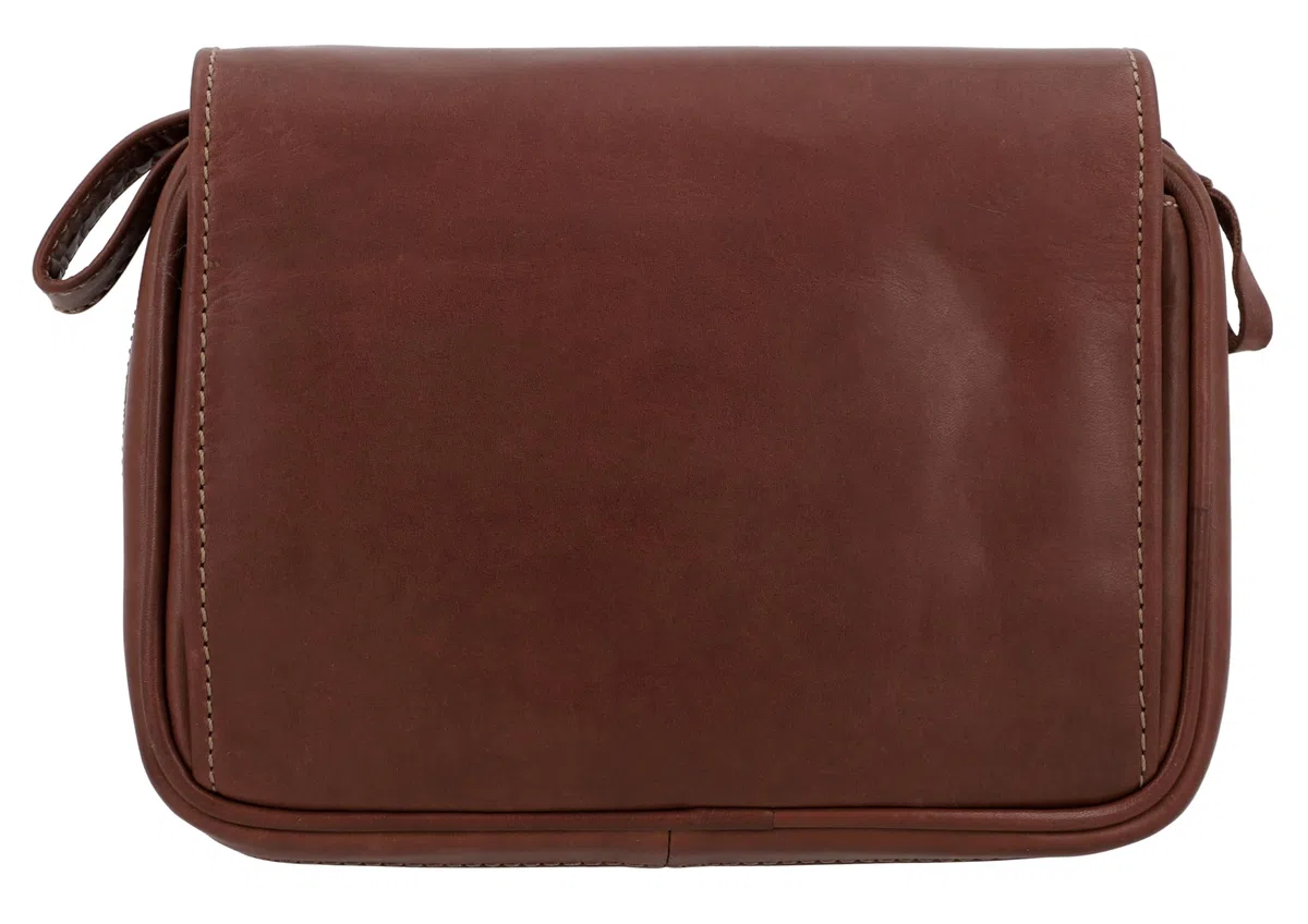 Gusti Leder studio "Rupert" Estuche de Cuero para Pipas(4) Tabaco Funda de Piel Auténtica Estilo Vintage Retro Unisex Regalo Elegante 2T3-22-6