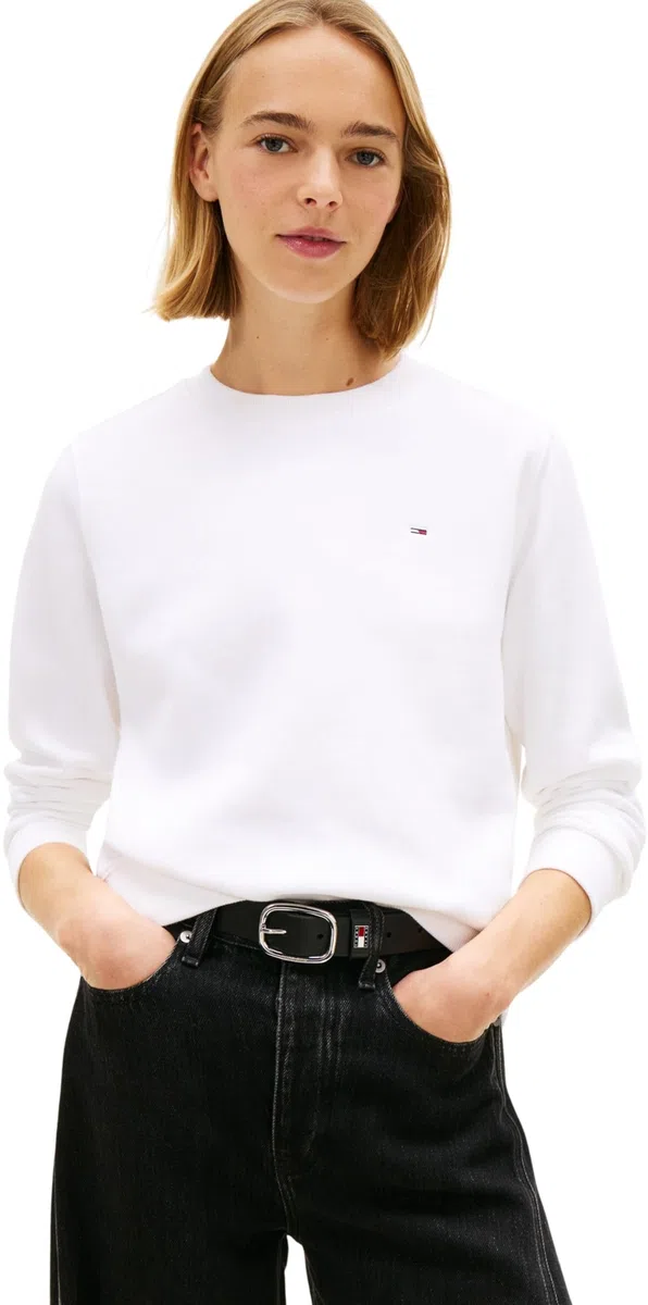Tommy Jeans Jersey Mujer Crew Neck con Cuello Redondo
