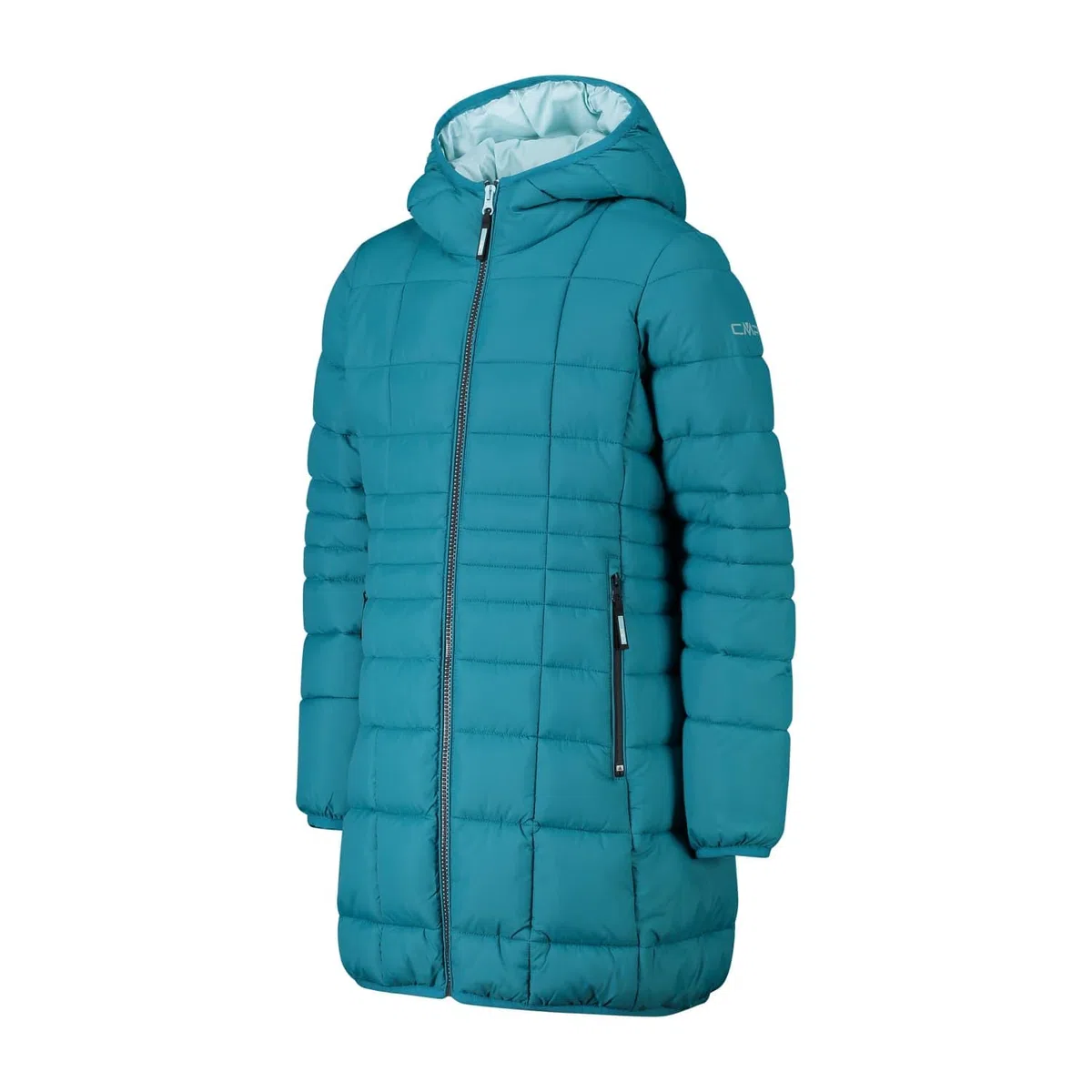 CMP Cappotto Da Bambina In Nylon Con Cappuccio Fisso