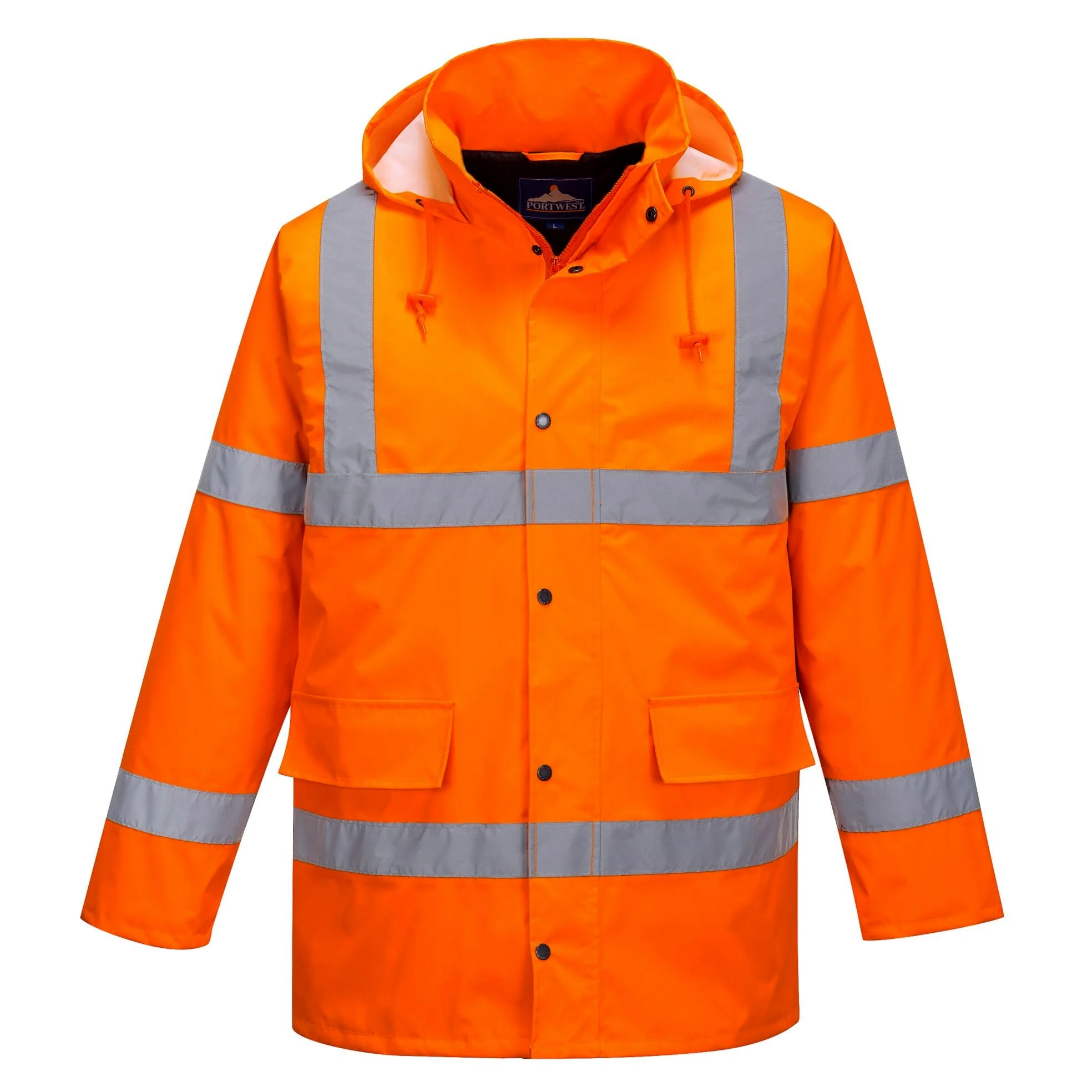 Portwest S460 Chaqueta De Tráfico De Invierno Impermeable Cómoda De Alta Visibilidad Naranja, S