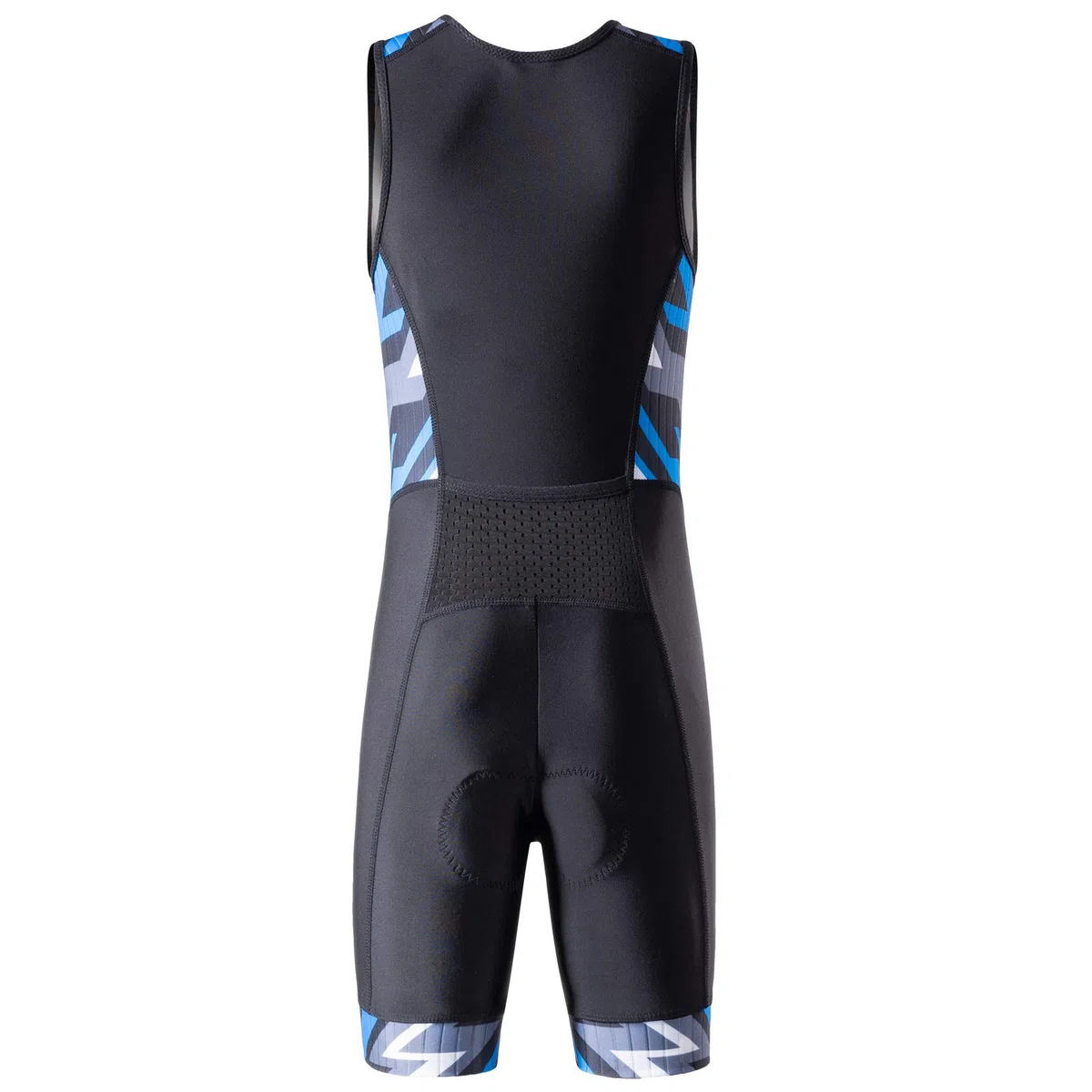 MY KILOMETRE Traje de Triatlón para Niños Sin Mangas - Trisuit Transpirable y de Secado Rápido con Bolsillo Trasero para Competición y Entrenamiento UPF 50+