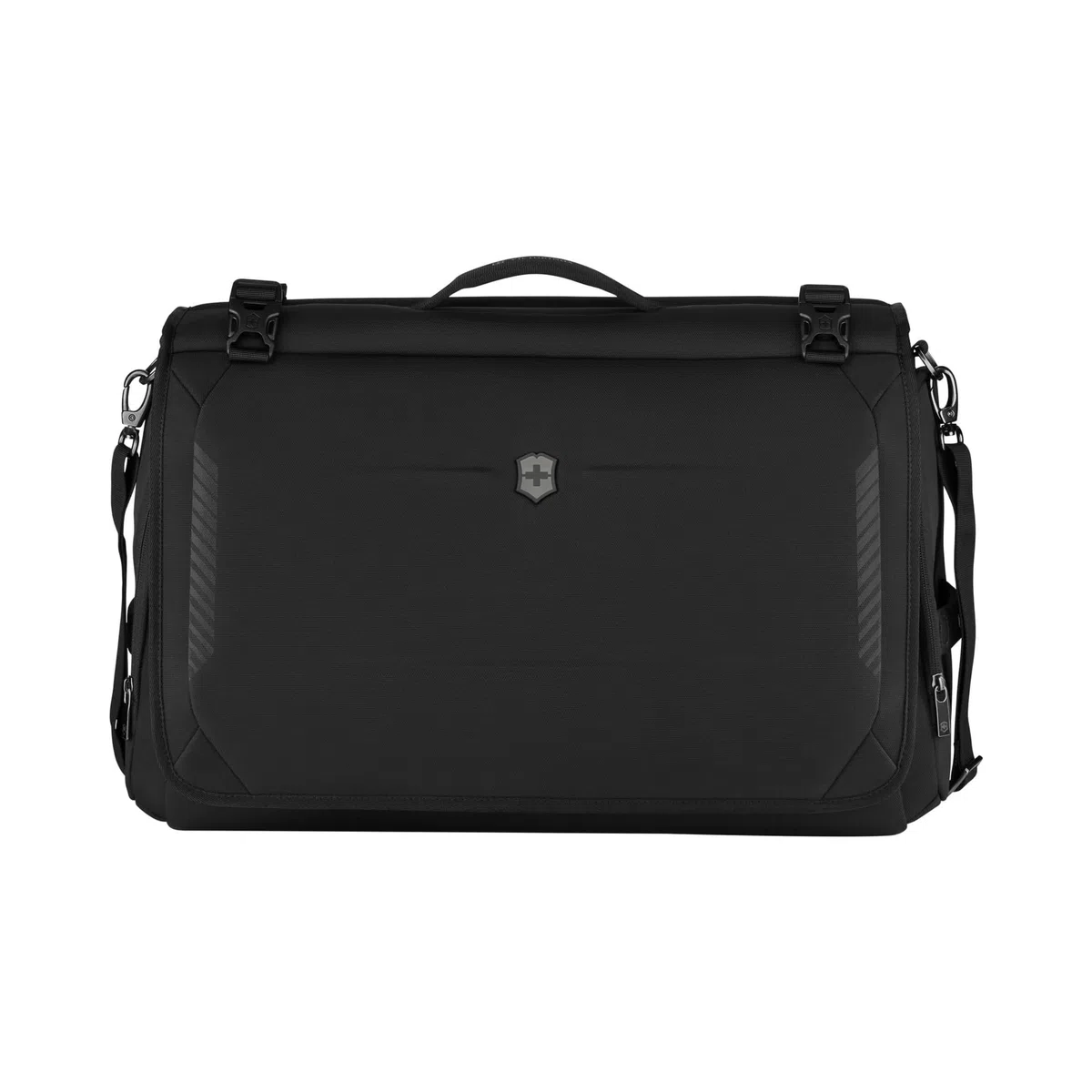 Victorinox Crosslight Garment Bag, Equipaje de Viaje, Portatrajes, Mujer/Hombre, 28 x 56 x 36 cm, Negro